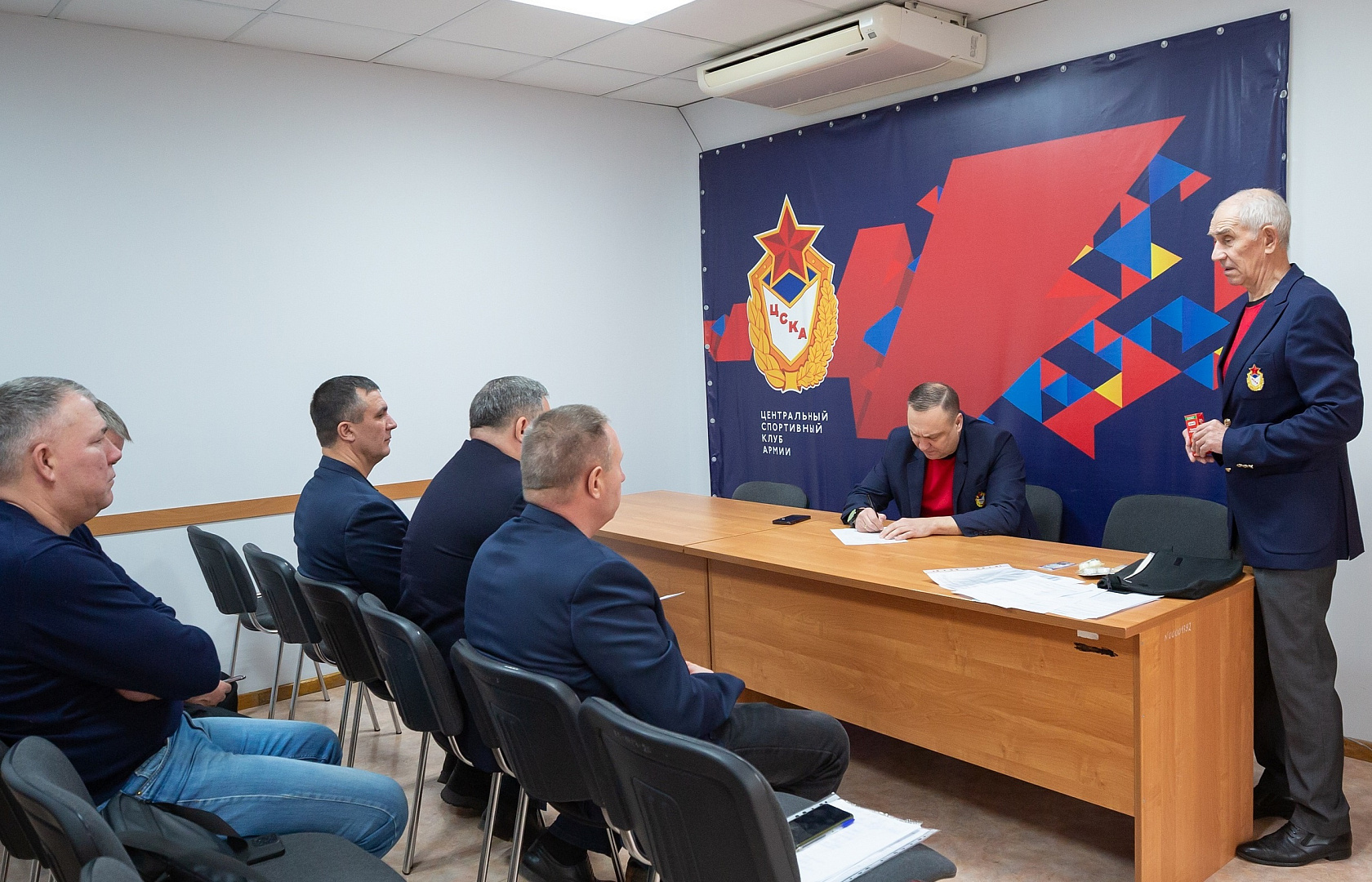 В самарском совете ветеранов спорта ЦСКА подвели итоги работы за год 