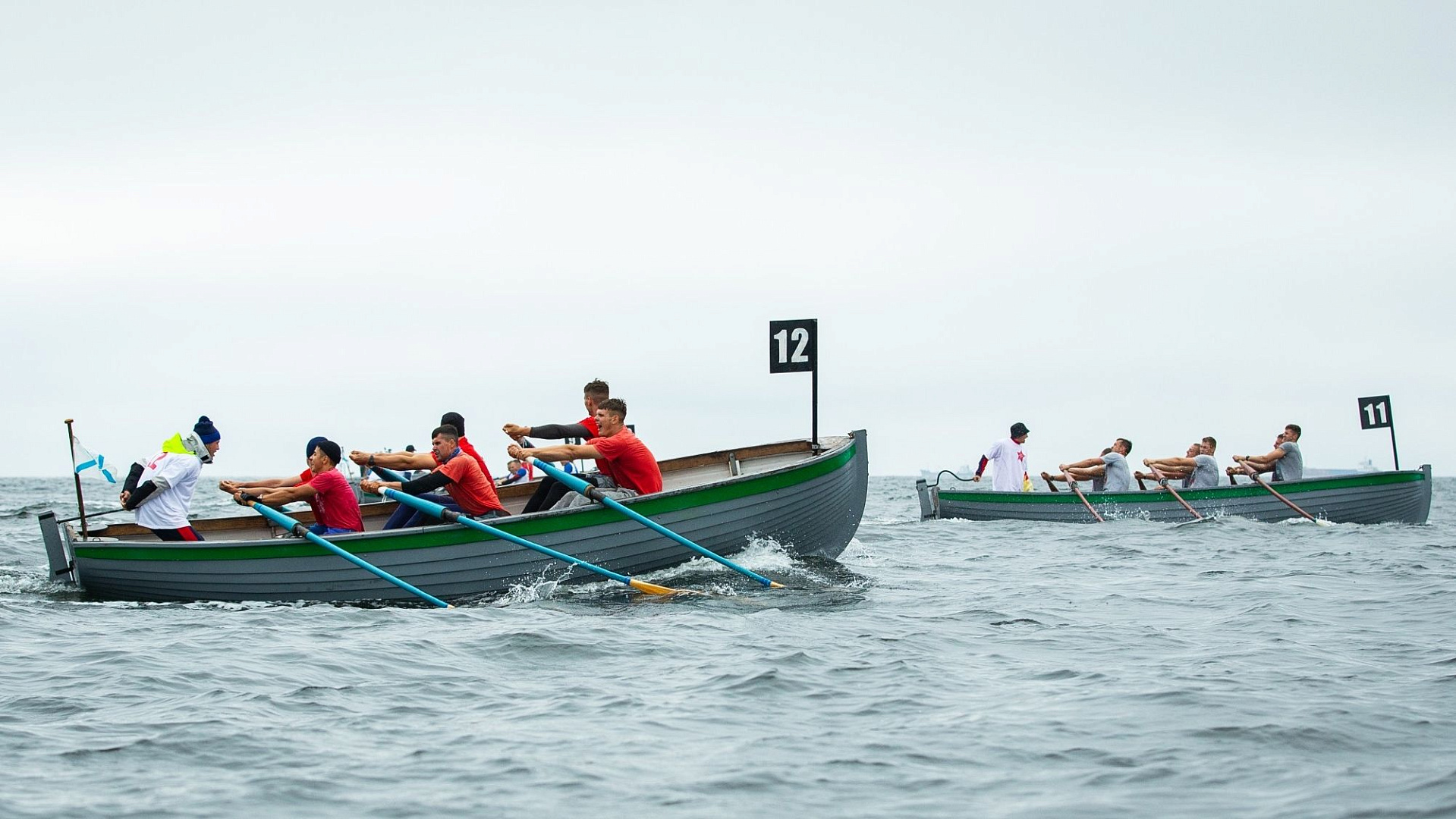 Очередной день чемпионата ВМФ на базе СЦМиФП (г. Владивосток) филиала ЦСКА/Хабаровск выявил лучших гребцов на шлюпках