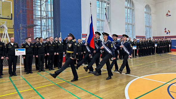 В САНКТ-ПЕТЕРБУРГЕ СОСТОЯЛАСЬ ТОРЖЕСТВЕННАЯ ЦЕРЕМОНИЯ ОТКРЫТИЯ ЧЕМПИОНАТА ВМФ ПО МИНИ-ФУТБОЛУ (ФУТЗАЛУ)