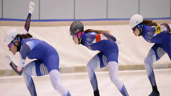 Армейцы завоевали семь медалей Кубка России по конькобежному спорту