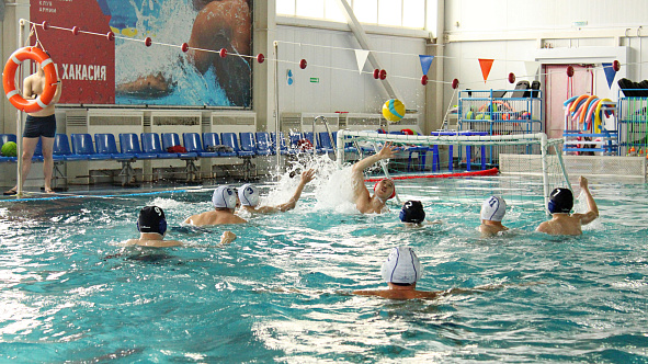 В спортцентре г. Абакан самарского филиала ЦСКА прошёл турнир по водному поло