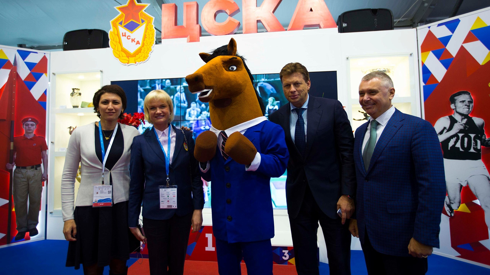 Павильон ЦСКА – одна из центральных площадок выставки «Современный спорт: инновации и перспективы»