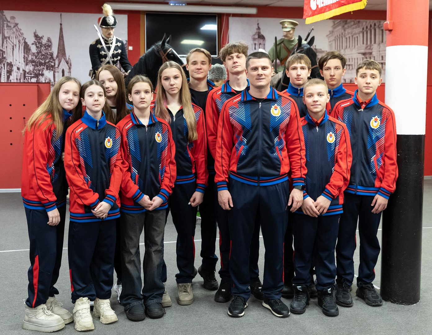 Пловцы спортивной школы «ЦСКА-Хабаровск» посетили самарский военно-исторический музей