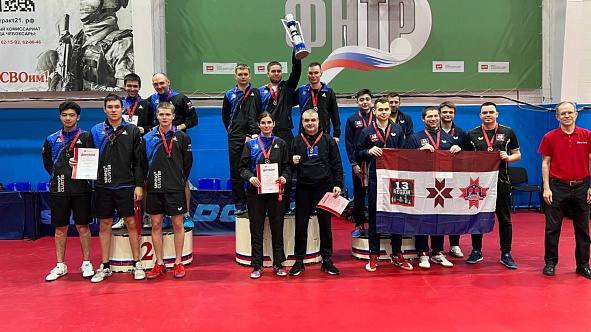 Теннисист спортивной роты ЦСКА/Самара — победитель чемпионата России