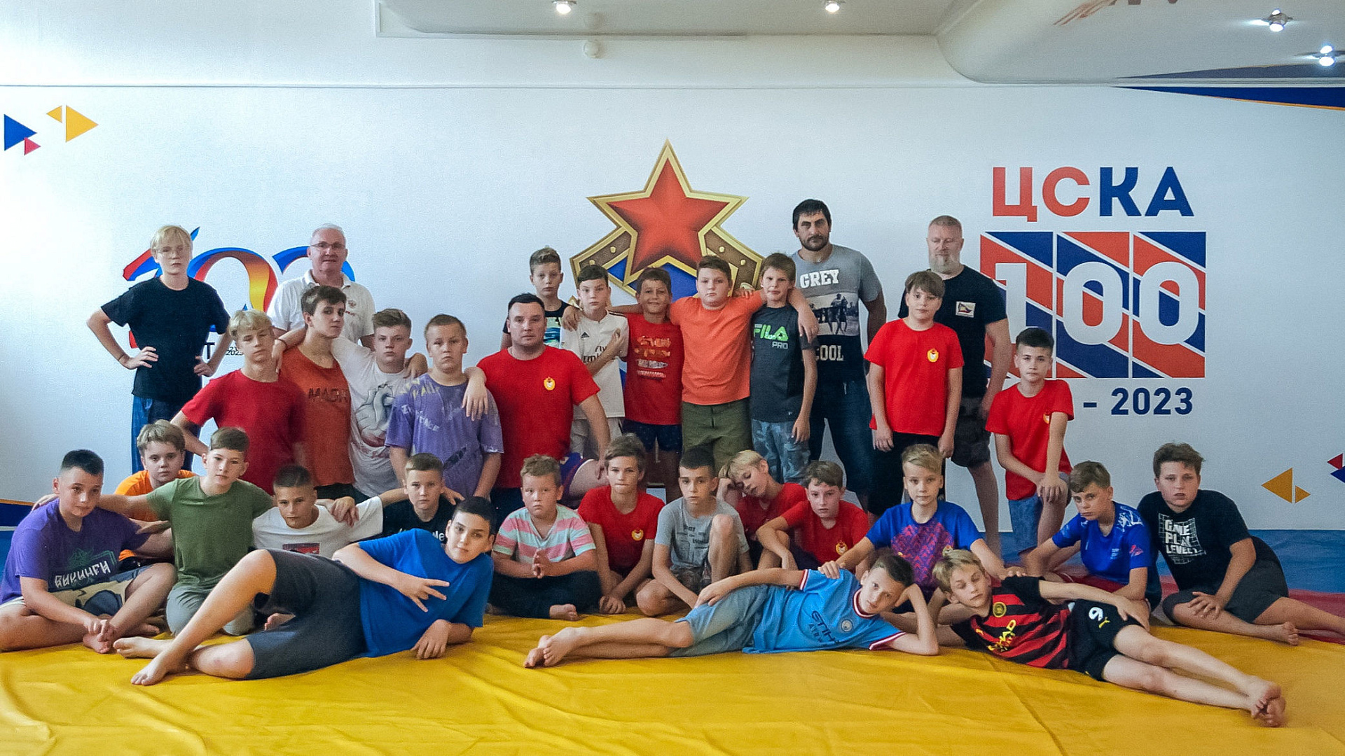 В ЦСКА/Самара прошел мастер–класс от чемпиона мира Леонида Хапчика