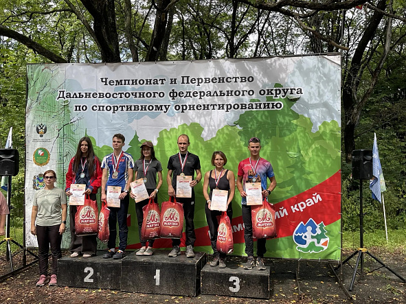 На чемпионате и первенстве ДФО ориентировщики СШ (ОРК) Хабаровского филиала ЦСКА завоевали 10 медалей