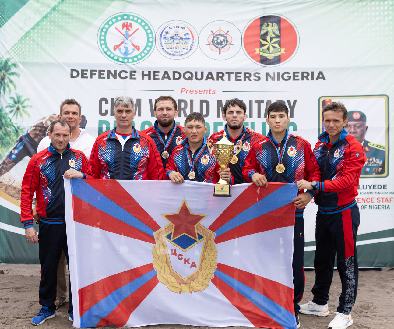ЦСКА - чемпион международного челленджа CISM в Нигерии