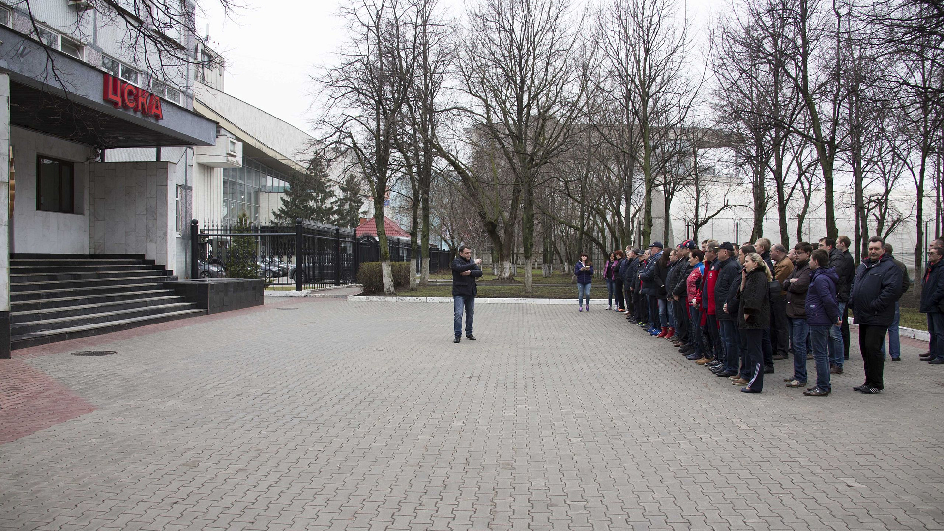 ЦСКА принял участие в общегородском субботнике