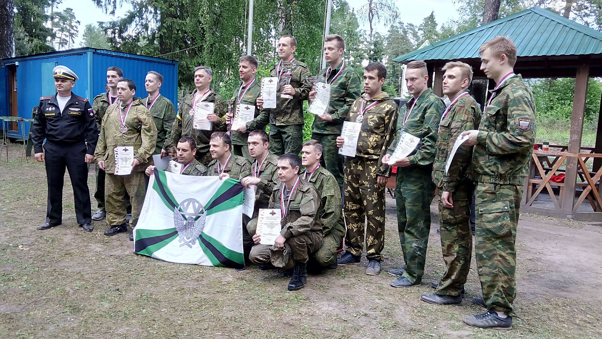 В Балашихе финишировал этап Спартакиады ЦОВУ МО РФ по пейнтболу